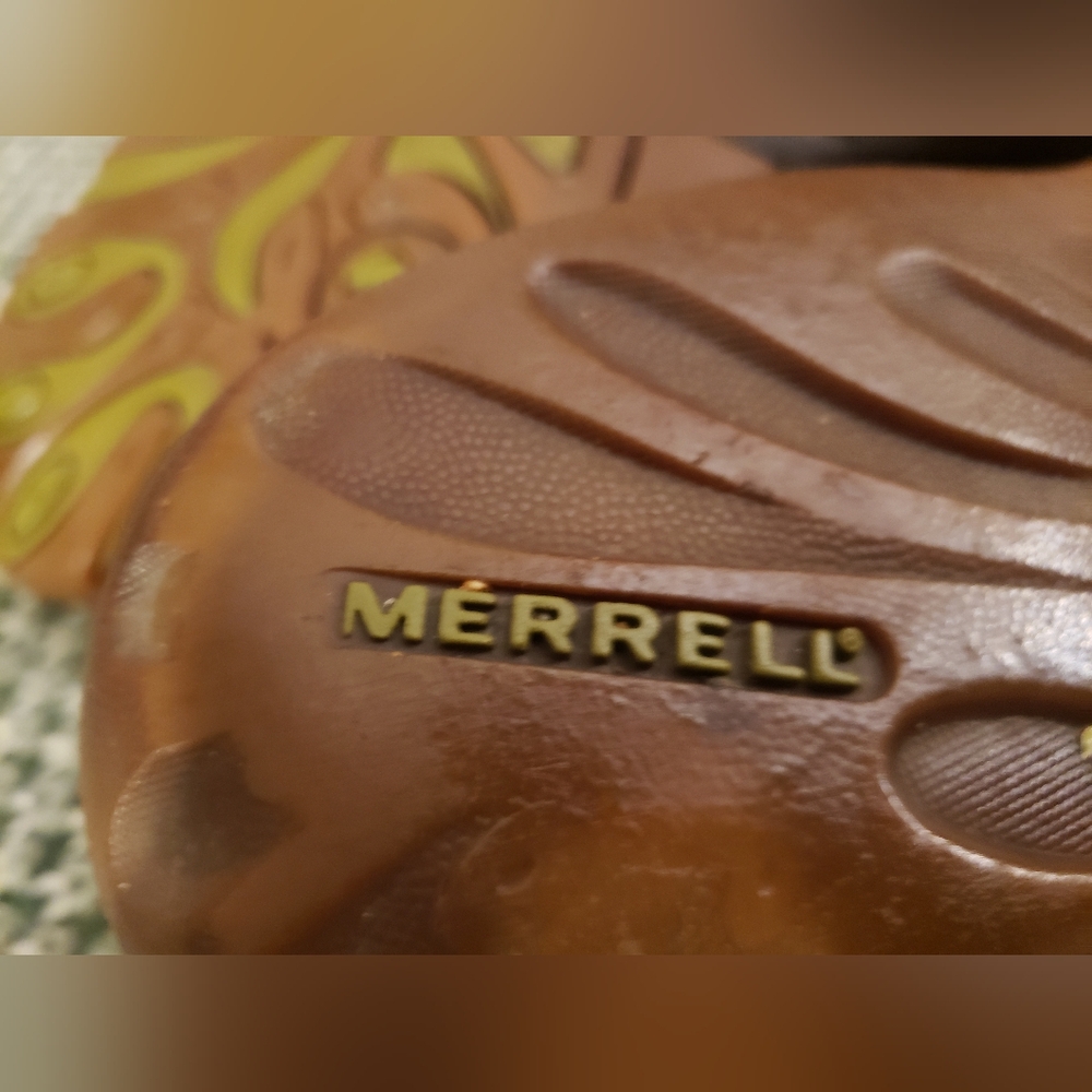 FINAL PRICE DROP Like New Merrell Mimosa Emme Mary Janes - Cocoa Size 7.5 - Picture 13 of 15